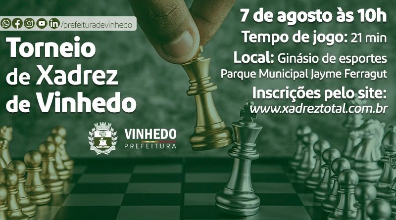 Torneio de Xadrez da Cidade de Vinhedo - Xadrez Total